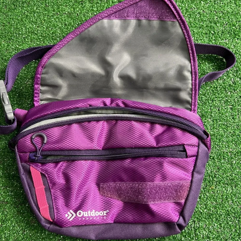 Outdoor Products Marilyn Fanny Waist Pack Purple Pink Padded‎ Adjustable